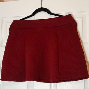 Stretchy skater skirt